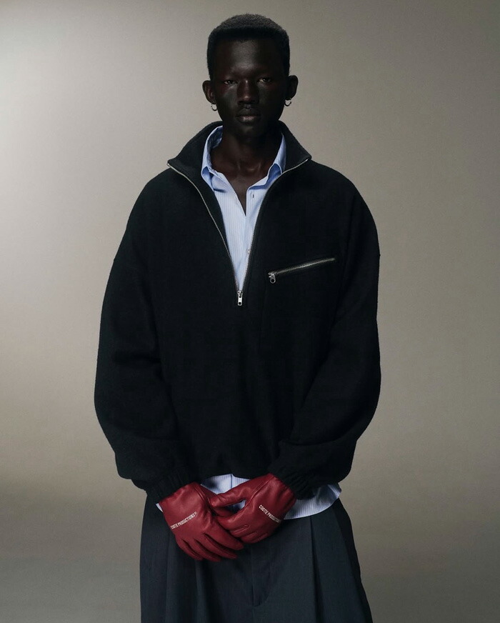 COOTIE(クーティー) W/N Fleece Half Zip Top