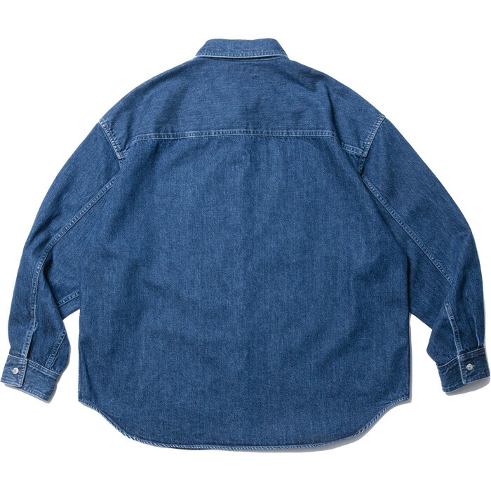 COOTIE(クーティー) Denim Work Shirt(Fade)