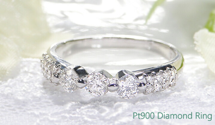 楽天市場】Pt900【0.60ctUP】ダイヤモンド リング指輪 リング プラチナ
