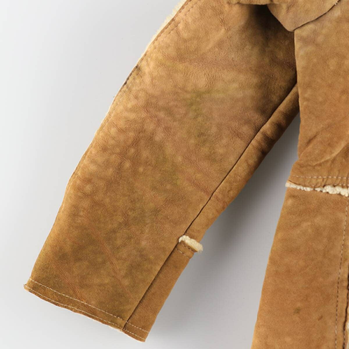 古着 O'NED ムートンジャケット フランス製 レディースXL相当