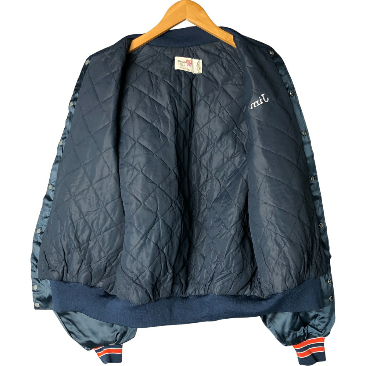 古着 80年代 キングルイ King Louie PRO FIT 中綿入り ナイロン