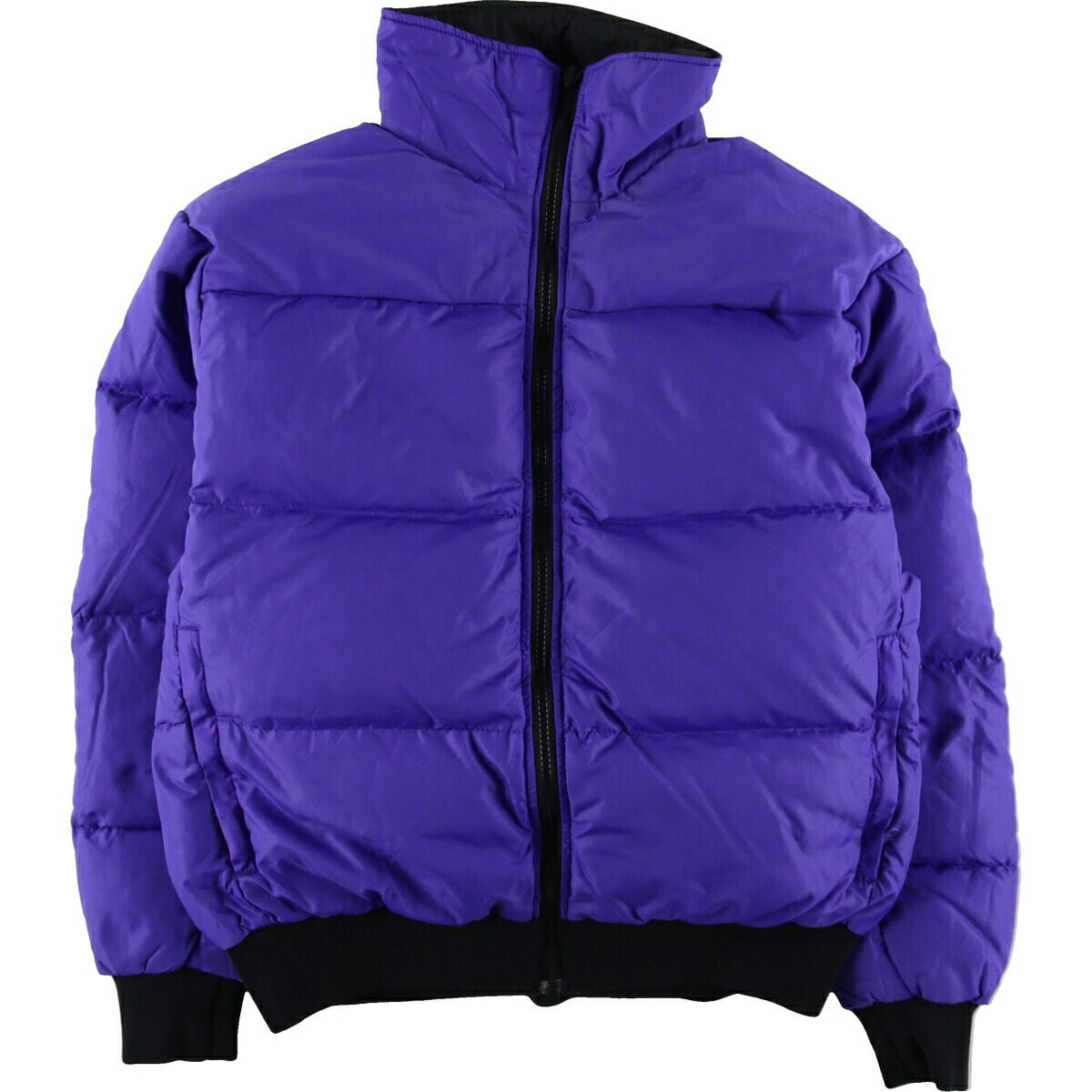 古着 80年代 コロンビア Columbia 白タグ リバーシブル ダウン