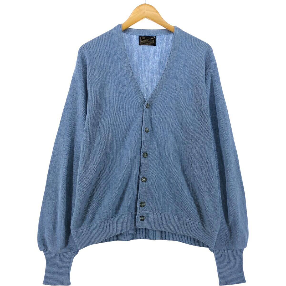 古着 70年代 ジェイシーペニー J.C.Penney アクリルニットカーディガン
