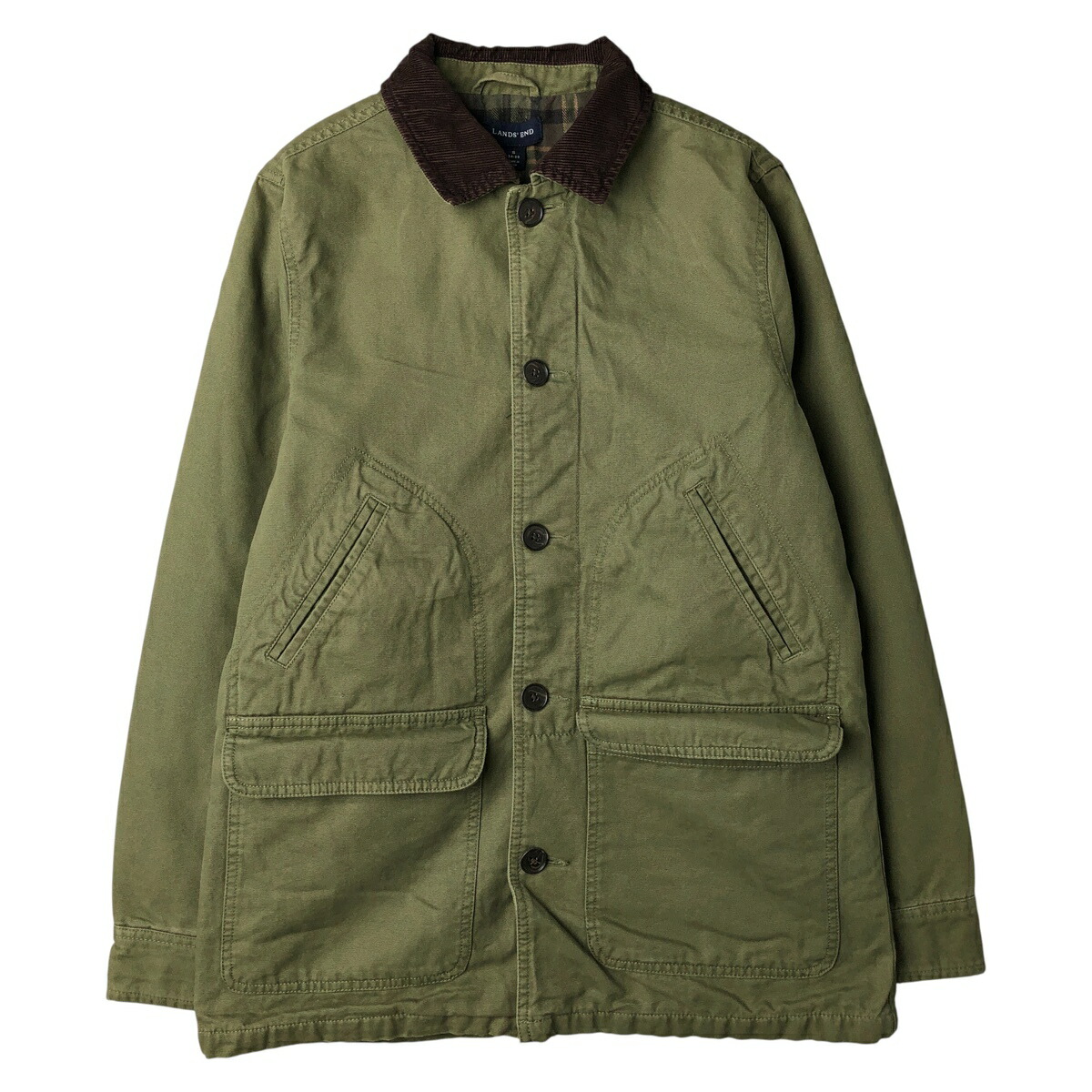 古着 00年代 ランズエンド LANDS END ダック ハンティングジャケット