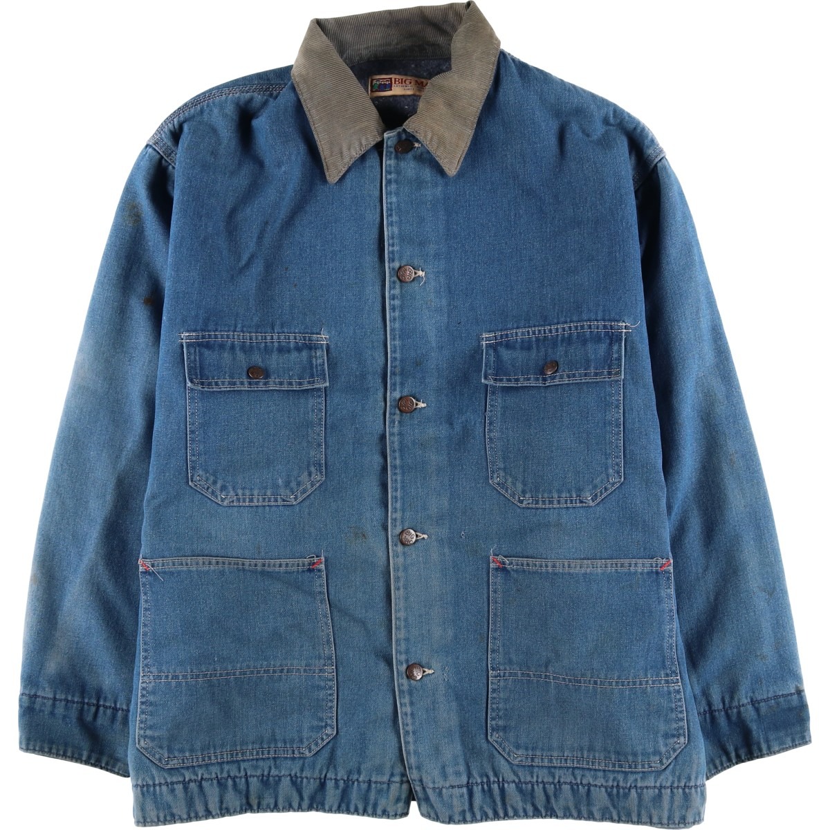 古着 90年代 ビッグマック BIG MAC デニムカバーオール メンズXL相当