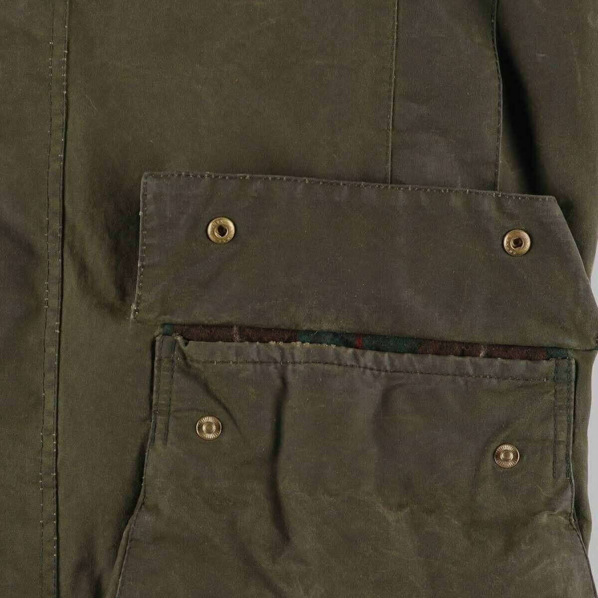 古着 90年代 バブアー Barbour NORTHUMBRIA ノーザンブリア 旧3