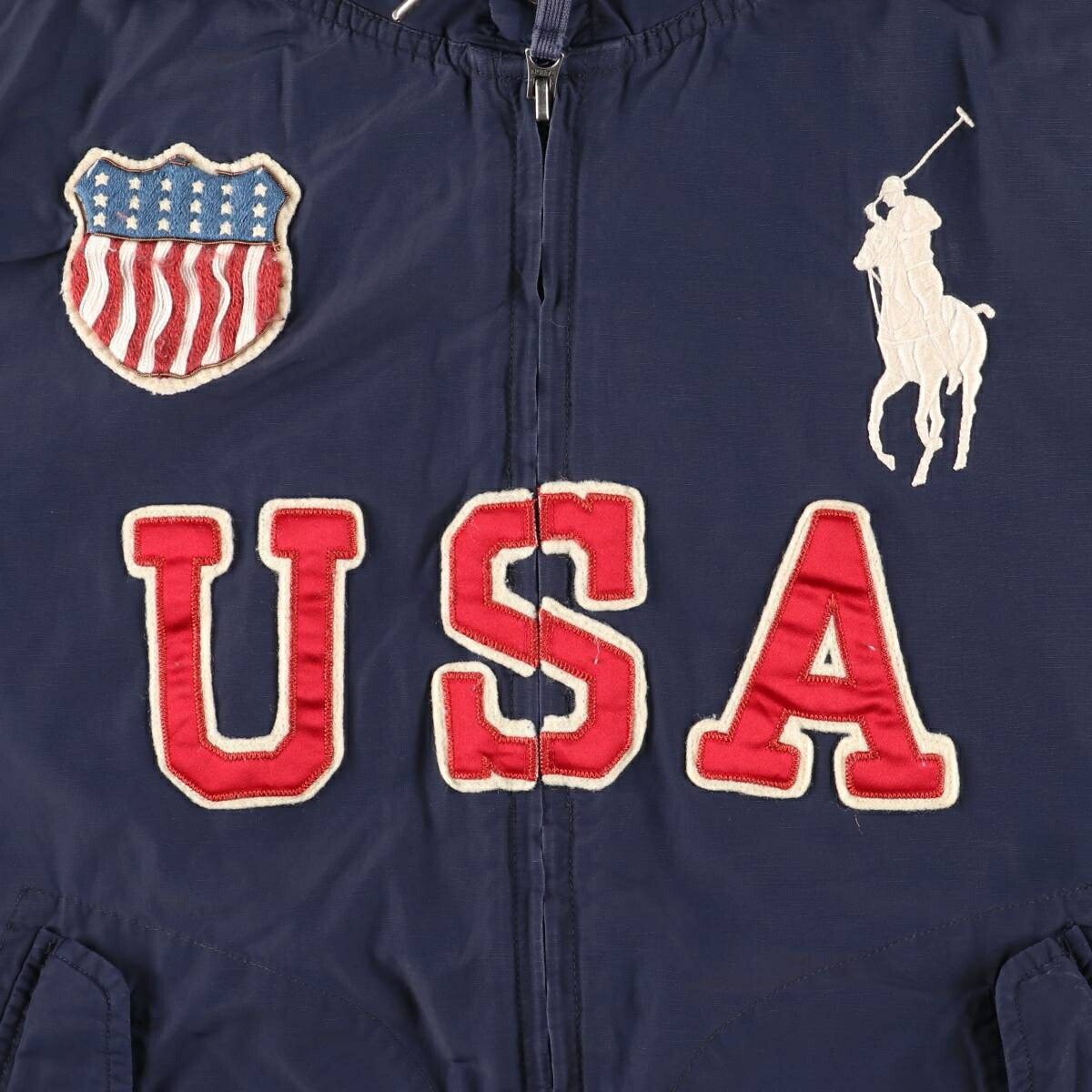 古着 ラルフローレン Ralph Lauren POLO by Ralph Lauren 星条旗柄