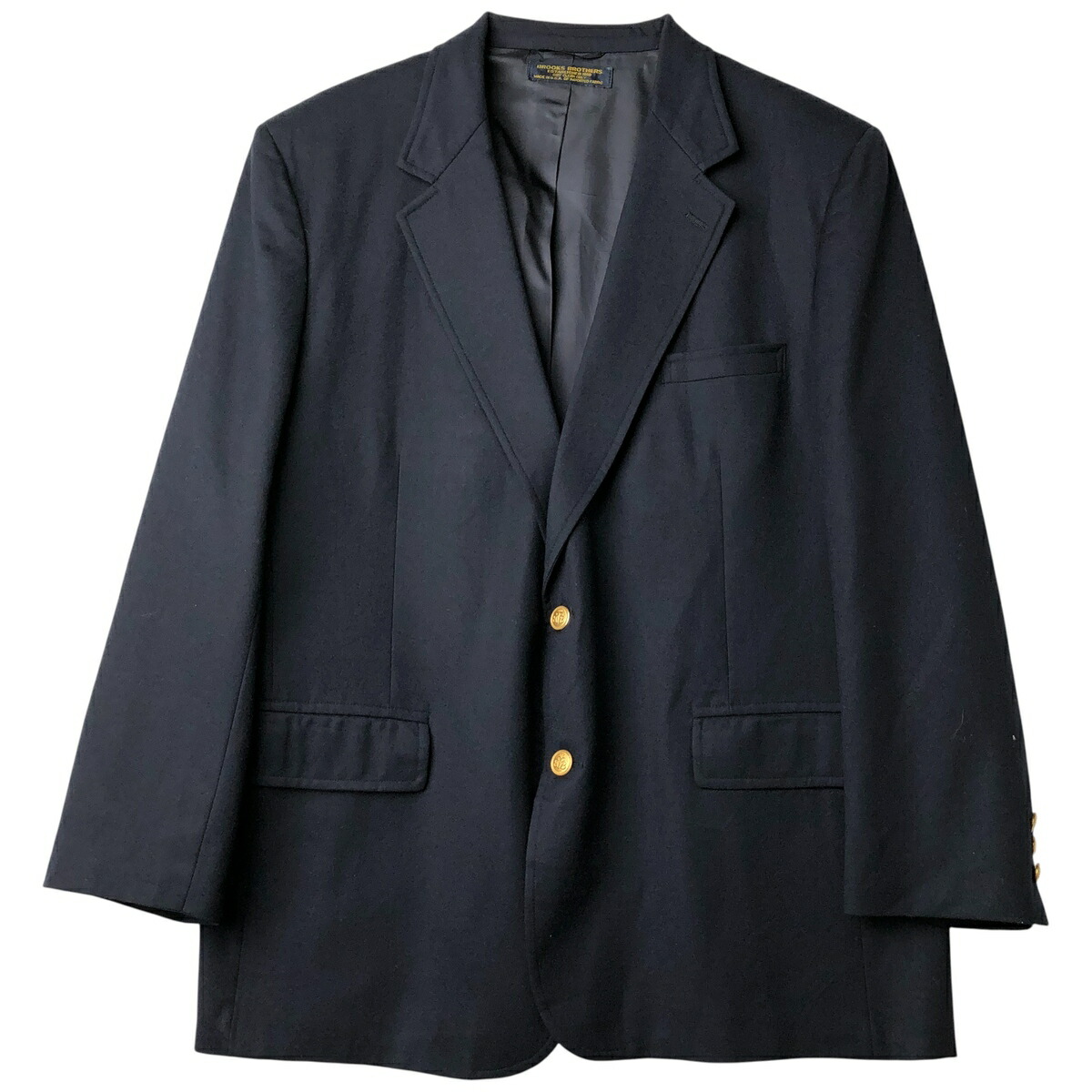 古着 ブルックスブラザーズ Brooks Brothers 紺ブレザー テーラード