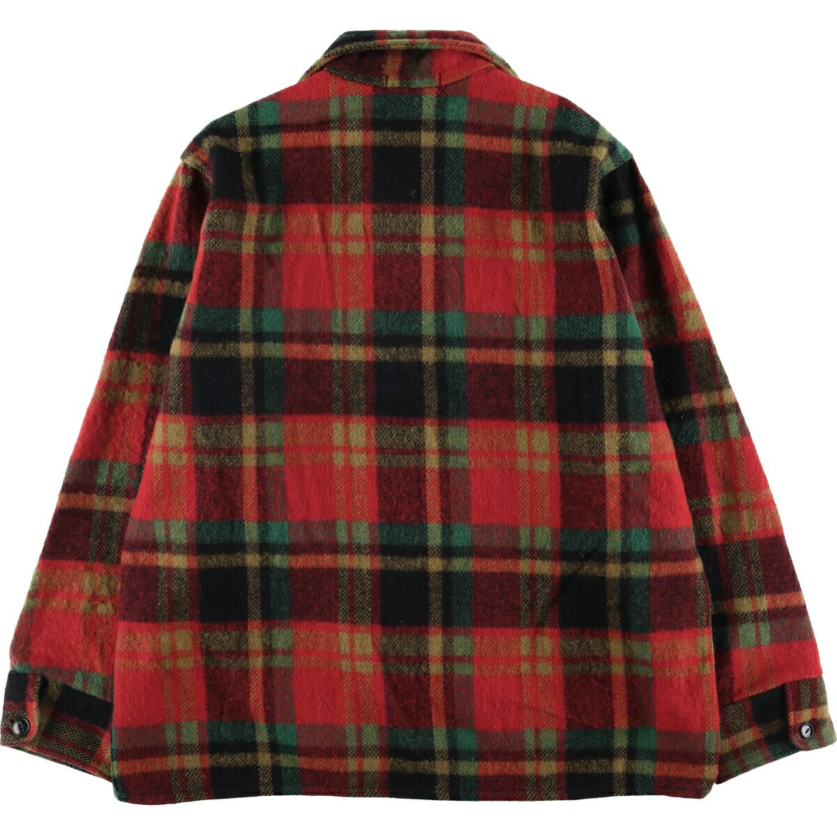 古着 60年代～ Regent チェック柄 ウールジャケット メンズL相当