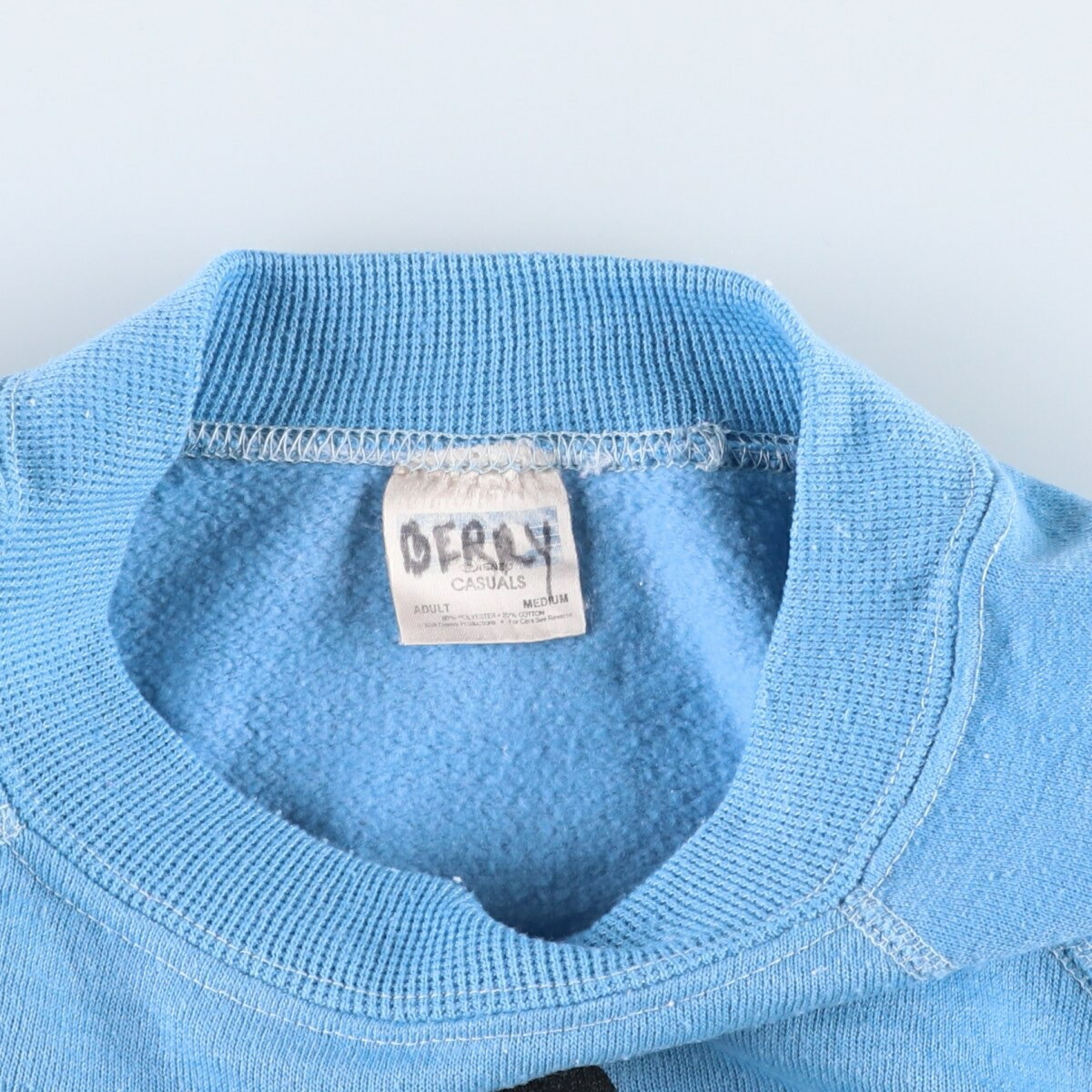 古着 80年代 Disney CASUALS MICKEY MOUSE ミッキーマウス 白足