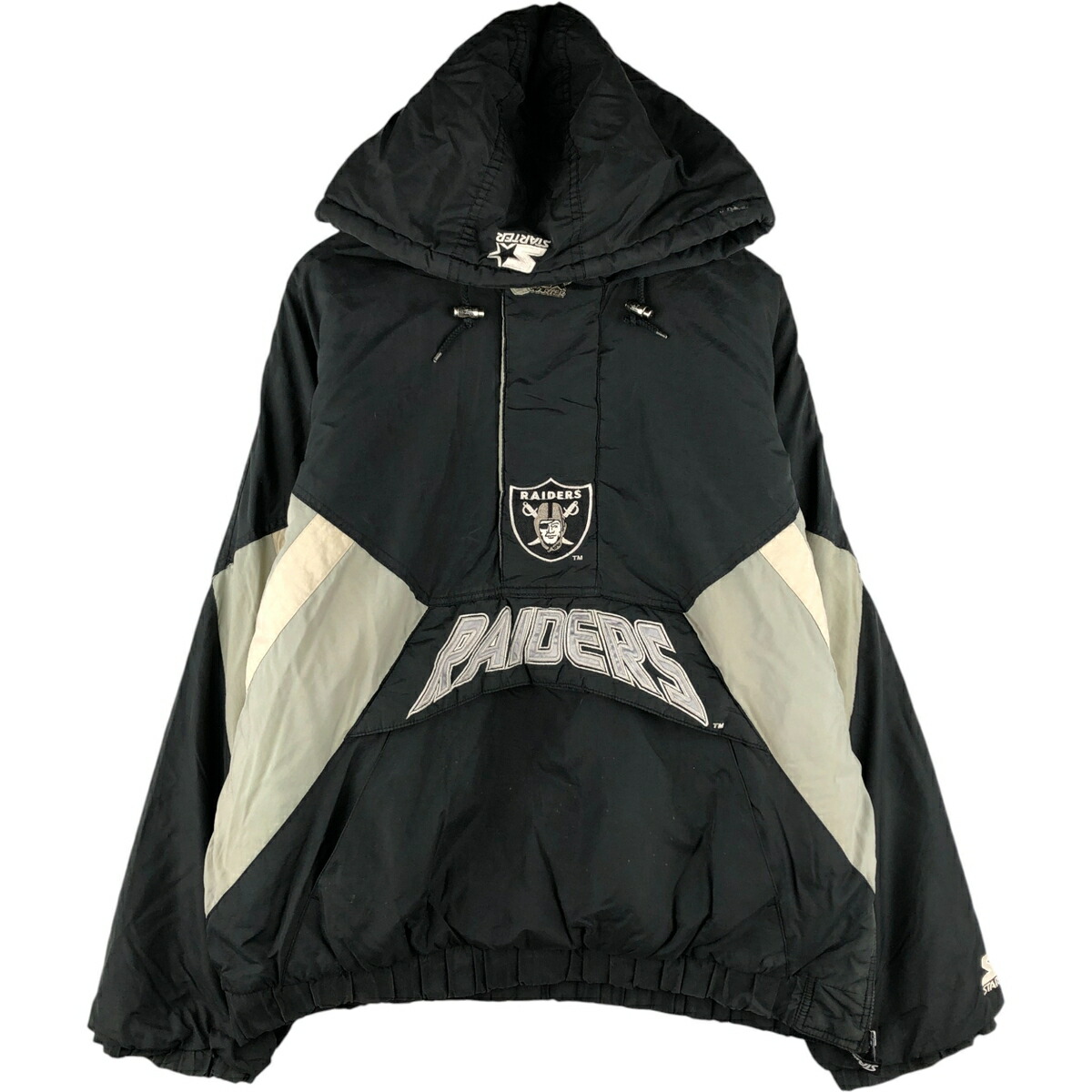古着 90年代 スターター Starter PRO LINE NFL LAS VEGAS RAIDERS