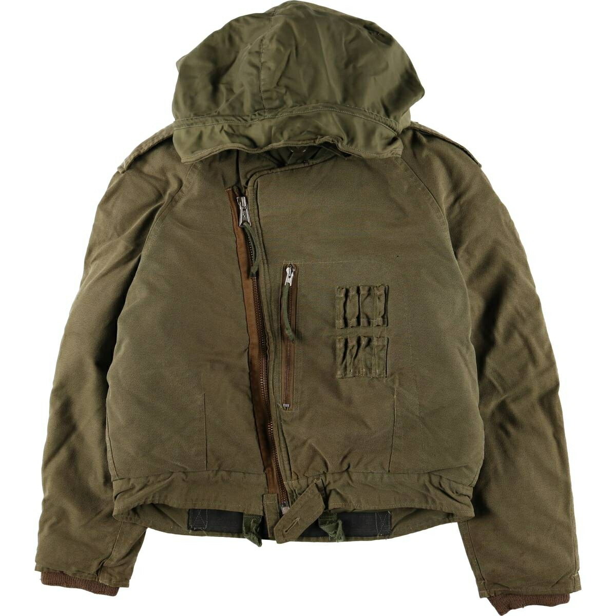 古着 カナダ軍 CVC フード付き ミリタリー タンカースジャケット