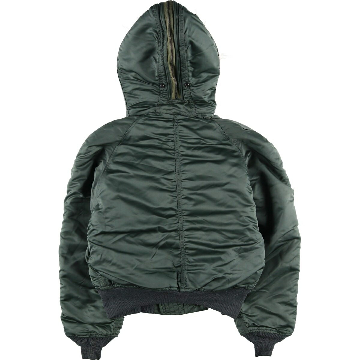 古着 70年代 米軍実品 N-2B 中綿入り ミリタリー フライトジャケット