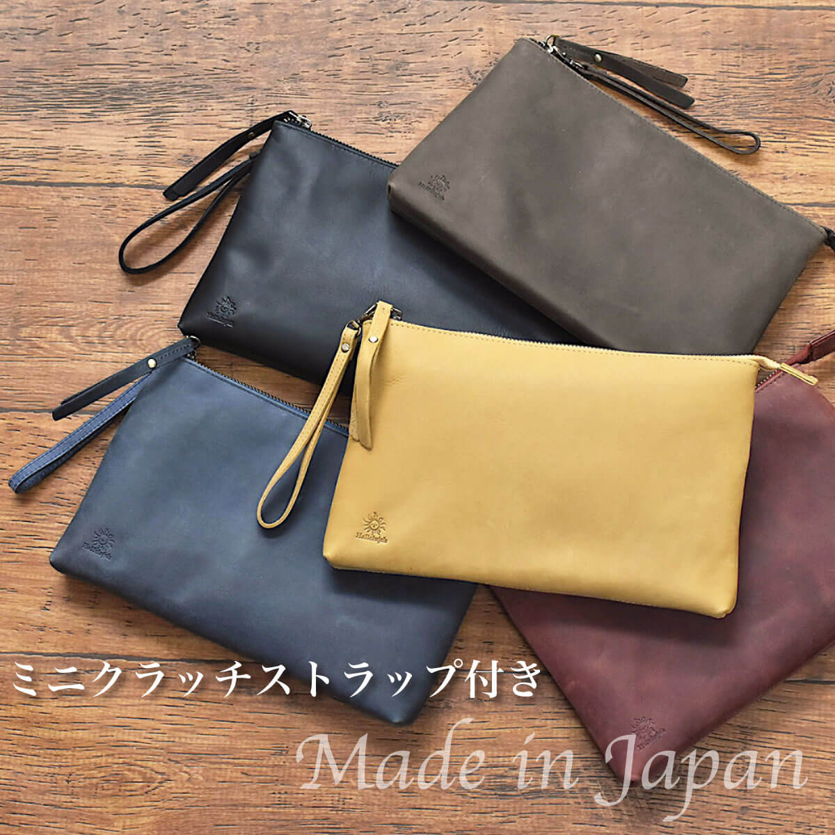 楽天市場】本革 ストラップ ボディバッグ クラッチバッグ ミニ メンズ