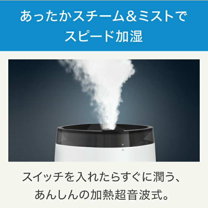 楽天市場】ティファール 加熱超音波式加湿器 スチーム アンド ミスト