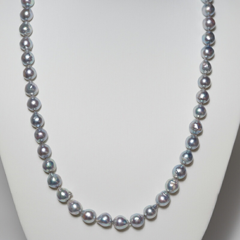 楽天市場】シルバー925 アコヤ本真珠 パール ネックレス 特濃