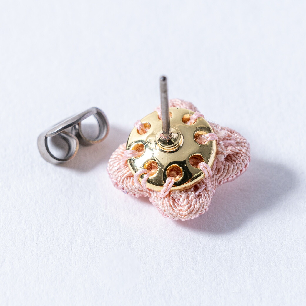 楽天市場】江戸刺繍 ピアス イヤリング 江戸刺繍 廣瀬刺繍店 : 小粋屋東京