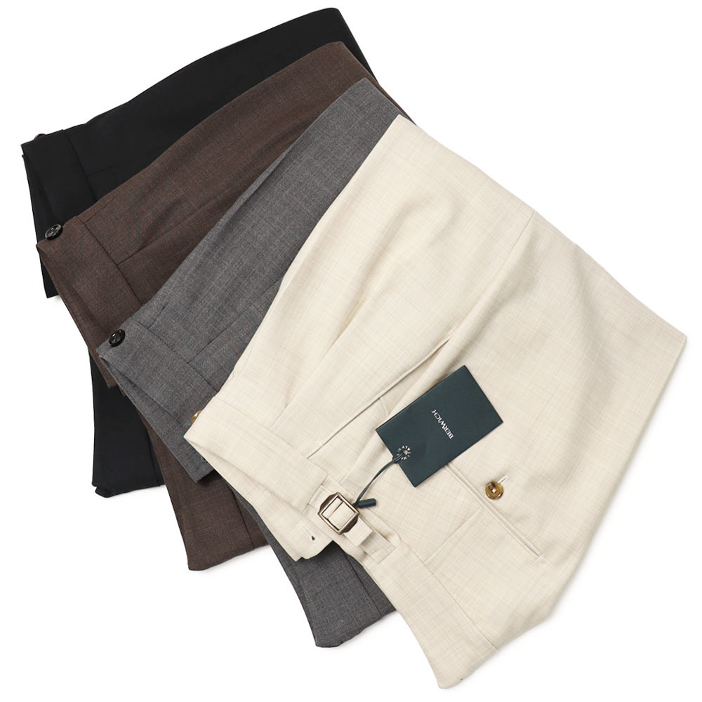 ベルウィッチ / BERWICH / スコッチ / SCOTCH / ツープリーツ パンツ