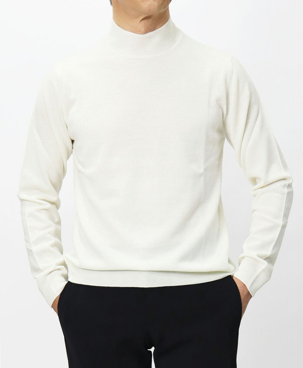 ザノーネ / ZANONE / モックネック ニット / ウール / 12ゲージ 12G