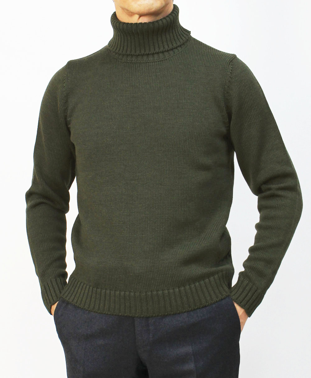 ザノーネ / ZANONE / タートルネック ニット / ウール ミドルゲージ 5G