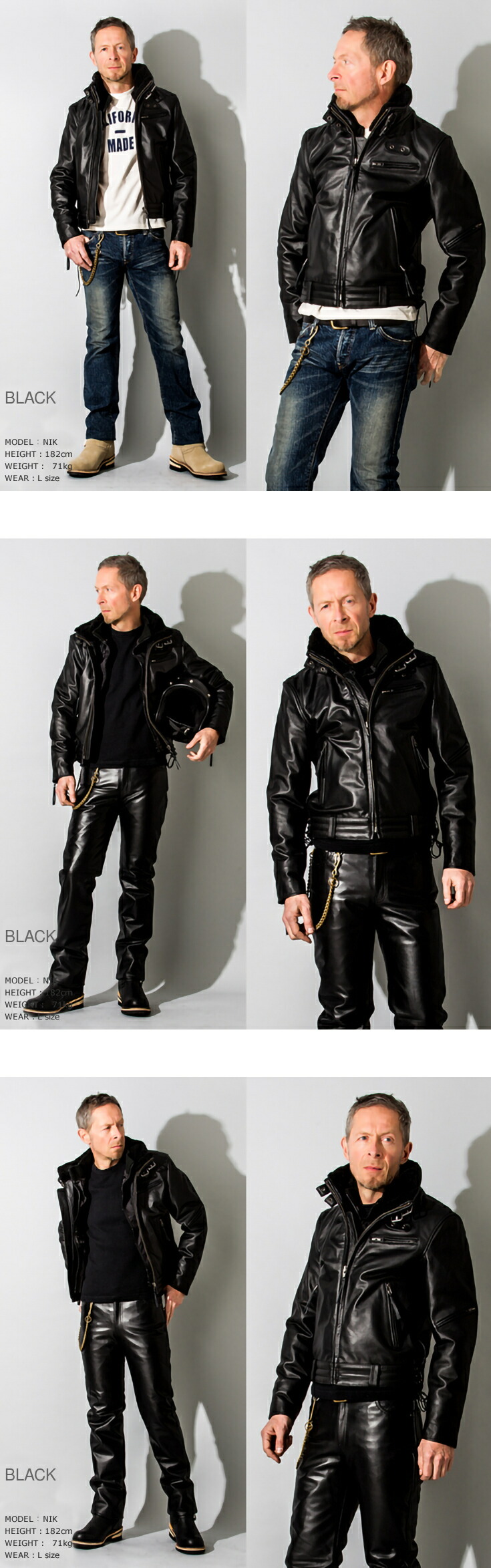 楽天市場】【20周年記念20%OFFクーポン】本革 高機能防寒仕様襟ボア