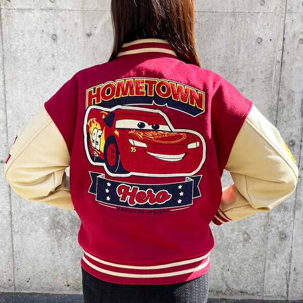 ディズニー カーズ レースヒーロー スタジャン L アパレル ユニ