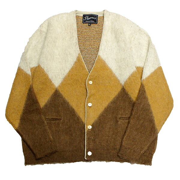 楽天市場】フェローズ Pherrow's モヘアカーディガン 24W-PMSC1 ダイヤ