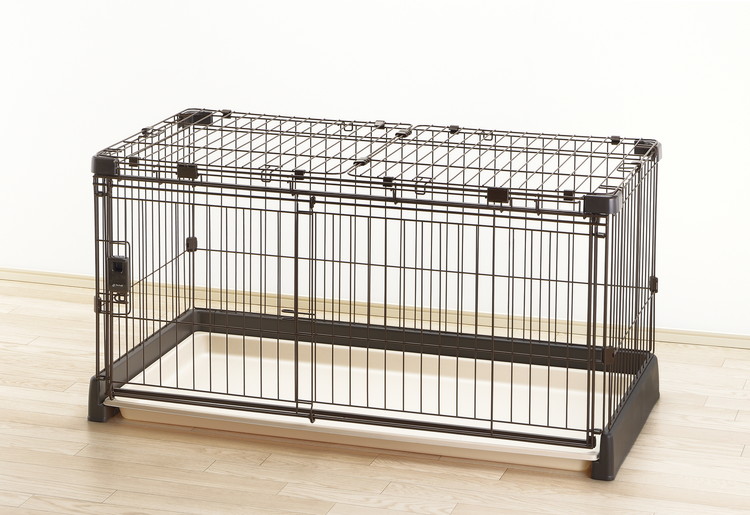 楽天市場】リッチェル サークル ケージ&屋根面 セット 120x60cm 高さ