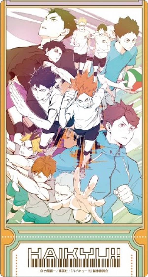 楽天市場】【烏野高校VS稲荷崎高校】ハイキュー!! ビジュアルクリア