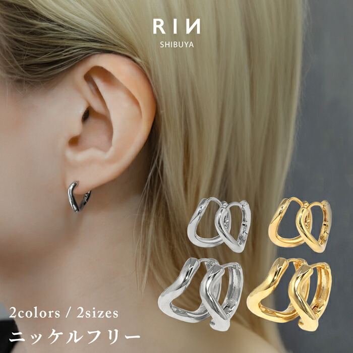 カーブデザイン18Kコーティングピアスセット｜ボディピアス凛【公式】