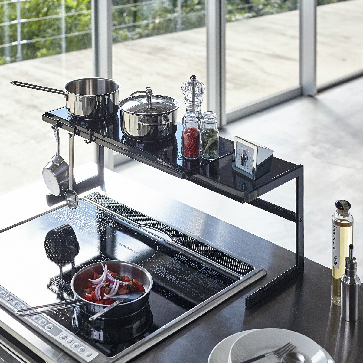 楽天市場】［ 伸縮キッチンサポートラック タワー ］山崎実業 tower