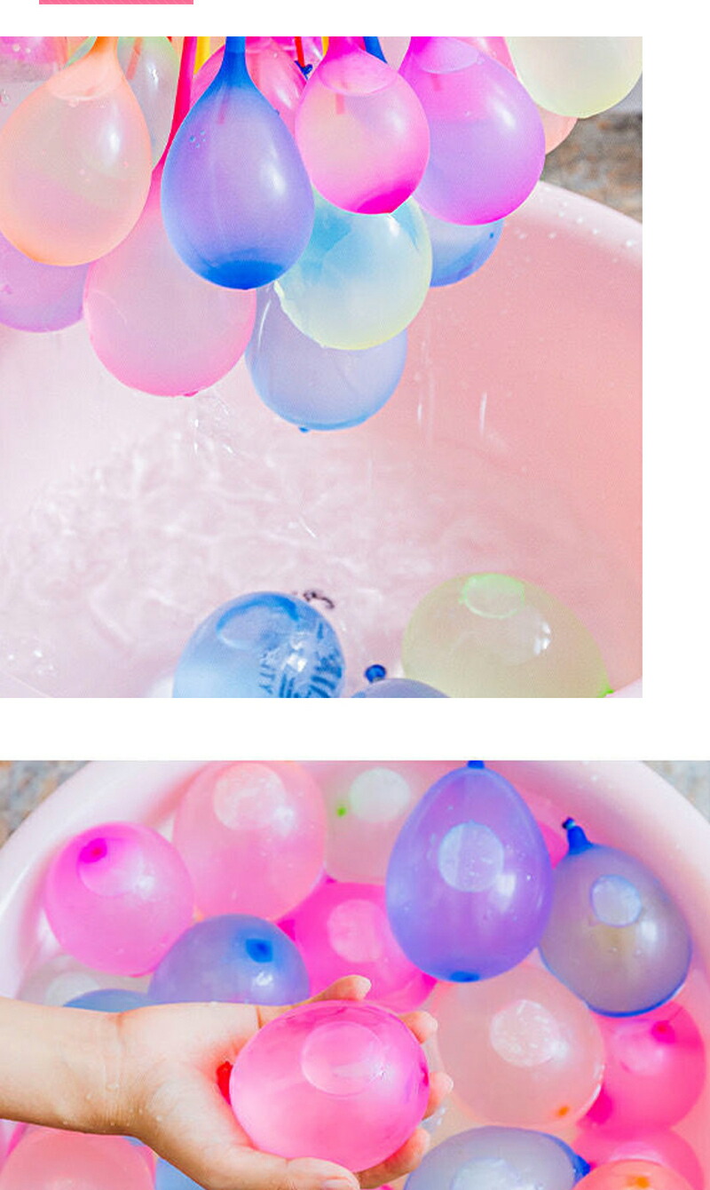 楽天市場】555個 水風船 一気に作れる 大量 バズーカ セット カラフル