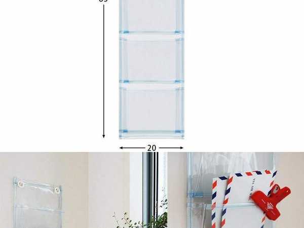 楽天市場】日本製 CDサイズポケット(5ポケット) マチ付き クリアー W