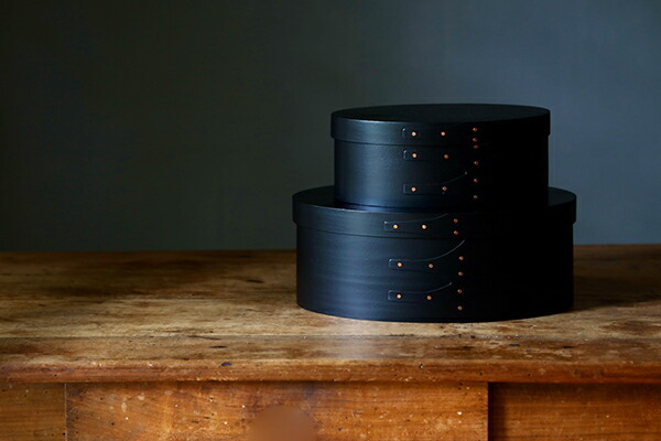 楽天市場】シェーカーオーバルボックス M サイズ 【 ブラック