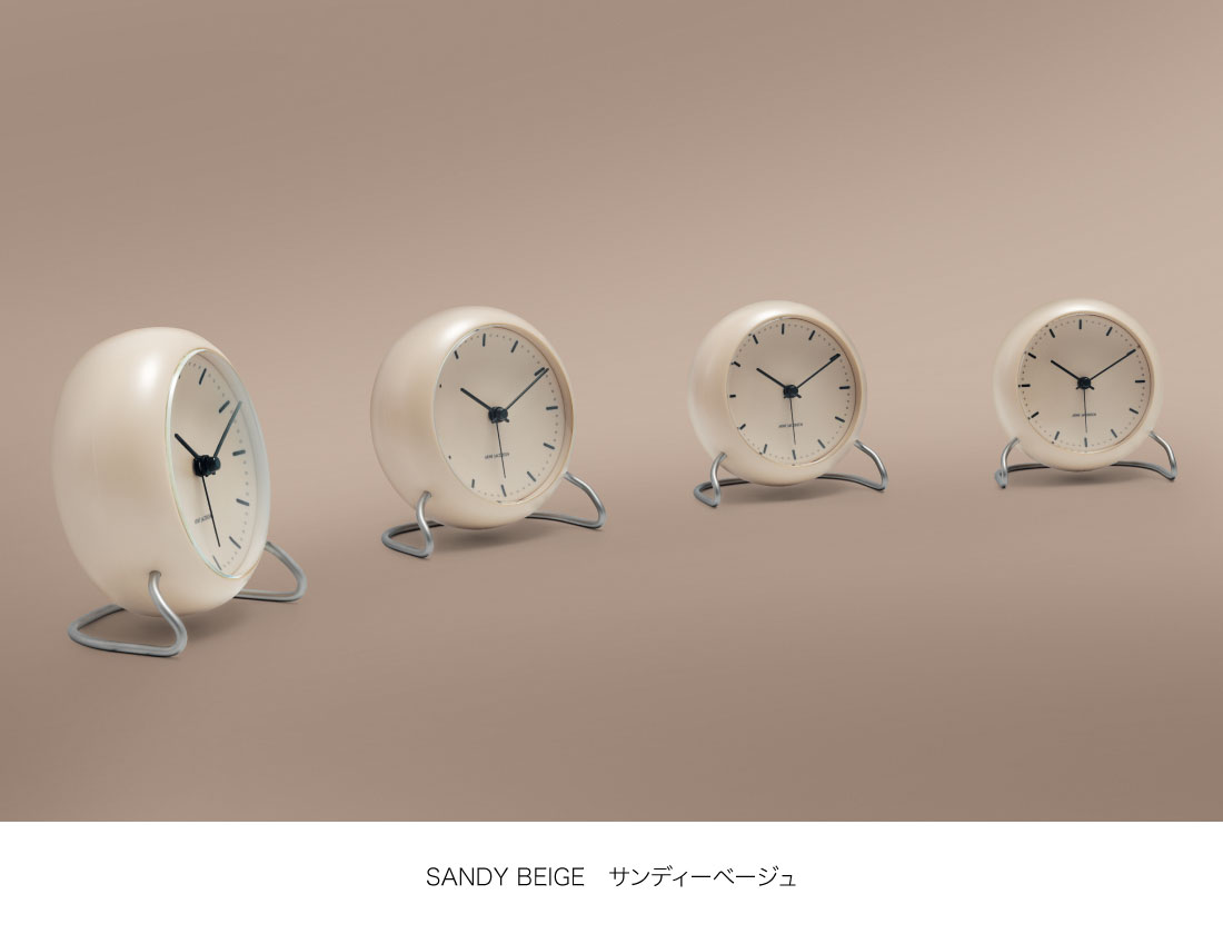 楽天市場】ARNE JACOBSEN アルネヤコブセン テーブルクロック CITY