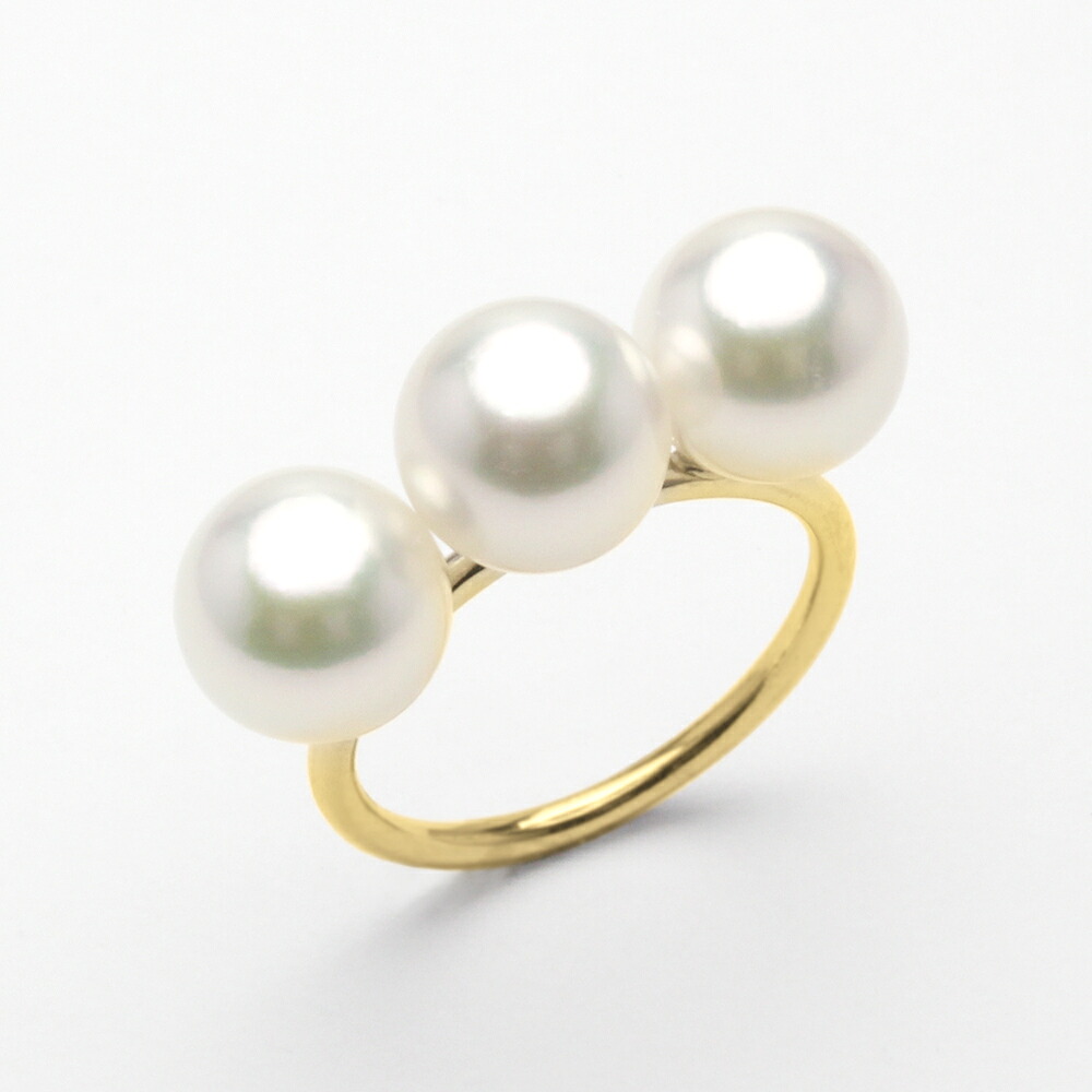 楽天市場】【10%OFF 3/3 20:00より】18k パール リング 普段使い k18