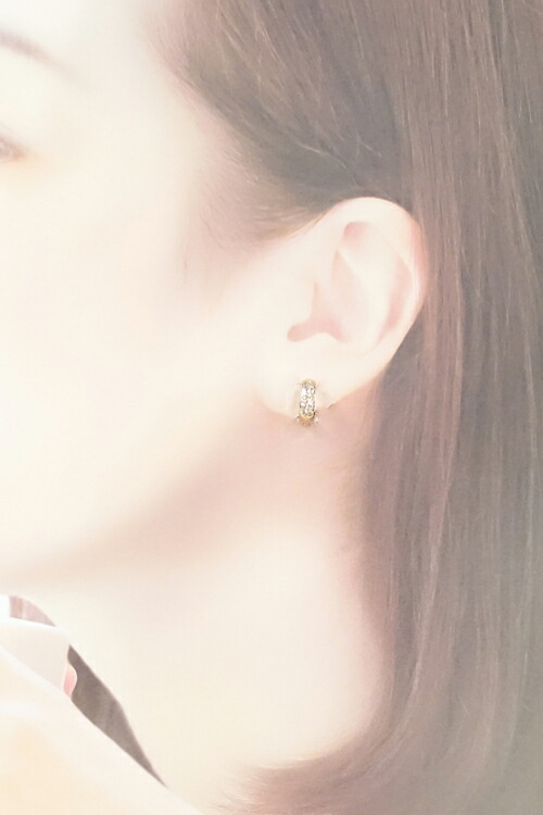 楽天市場】☆8/10 カシケイ ブラウンダイヤモンド ピアス 0.30ct K18