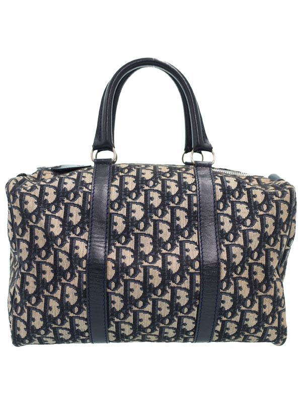 Christian Dior】クリスチャンディオール『ロゴ ミニボストンバッグ