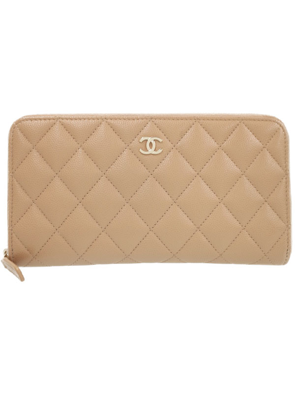 CHANEL】【ゴールド金具】シャネル『マトラッセ クラシック ロング