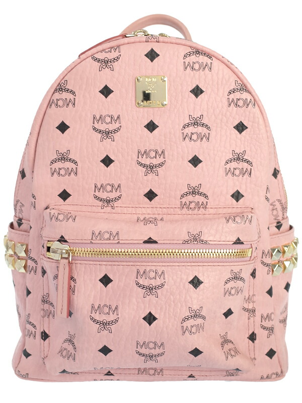 MCM】エムシーエム『スタッズ付 リュックサック』MMK7AVE37PZ001