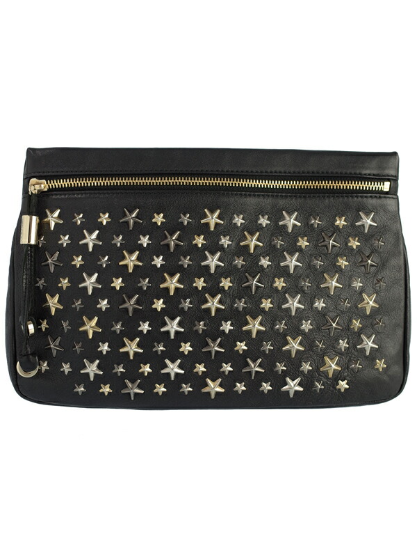 Jimmy Choo】【ZENA】ジミーチュウ『ゼナ スタースタッズ クラッチ