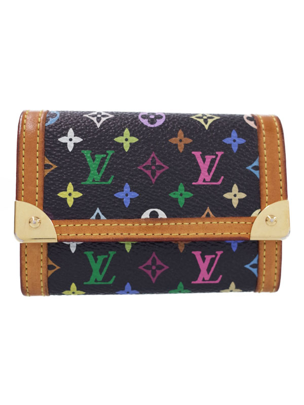 LOUIS VUITTON】ルイヴィトン『モノグラム マルチカラー ポルトモネ