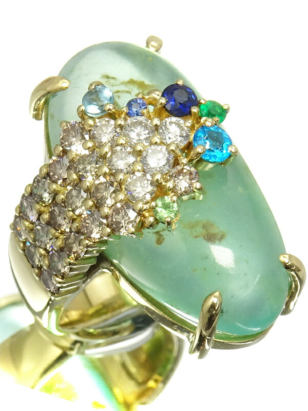 福原佐智】【Sachi】【ソーティング】フクハラサチ『K18YG オパール