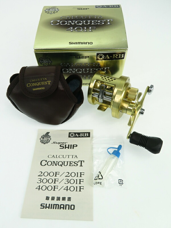 SHIMANO】シマノ『カルカッタコンクエスト 401F 左ハンドル』01853