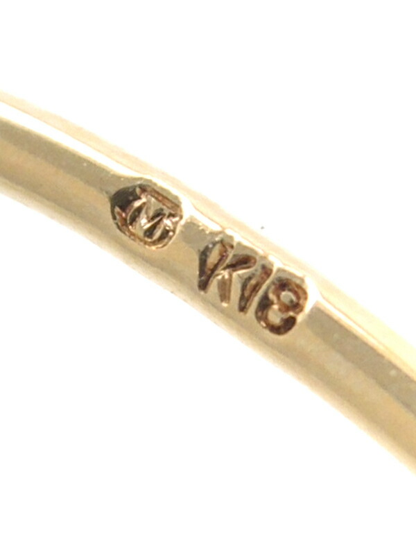 MIKIMOTO】【仕上済】ミキモト『K18YG オープン ブレスレット パール