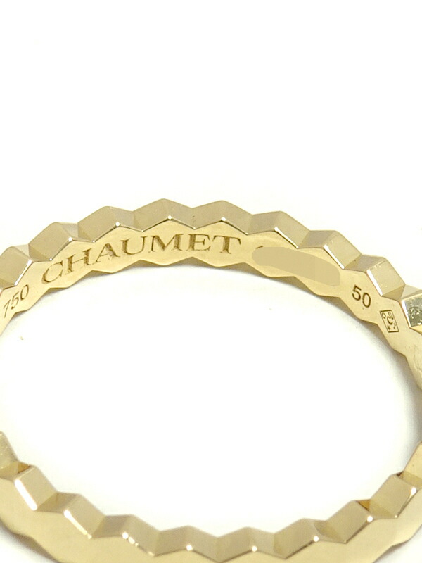 CHAUMET】ショーメ『K18YG ビー マイ ラブ コレクション ハニカム