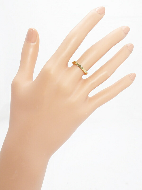 CHAUMET】ショーメ『K18YG ビー マイ ラブ コレクション ハニカム