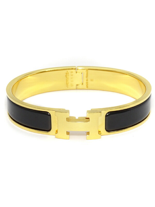 HERMES】【Clic H】エルメス『クリッククラック バングル