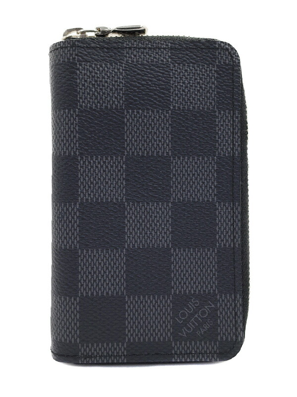 LOUIS VUITTON】ルイヴィトン『ダミエ グラフィット ジッピー コイン