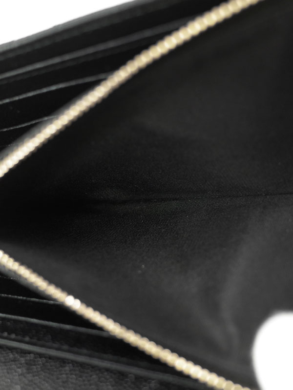 CHANEL】【ゴールド金具】シャネル『マトラッセ ココロック 二つ折り長